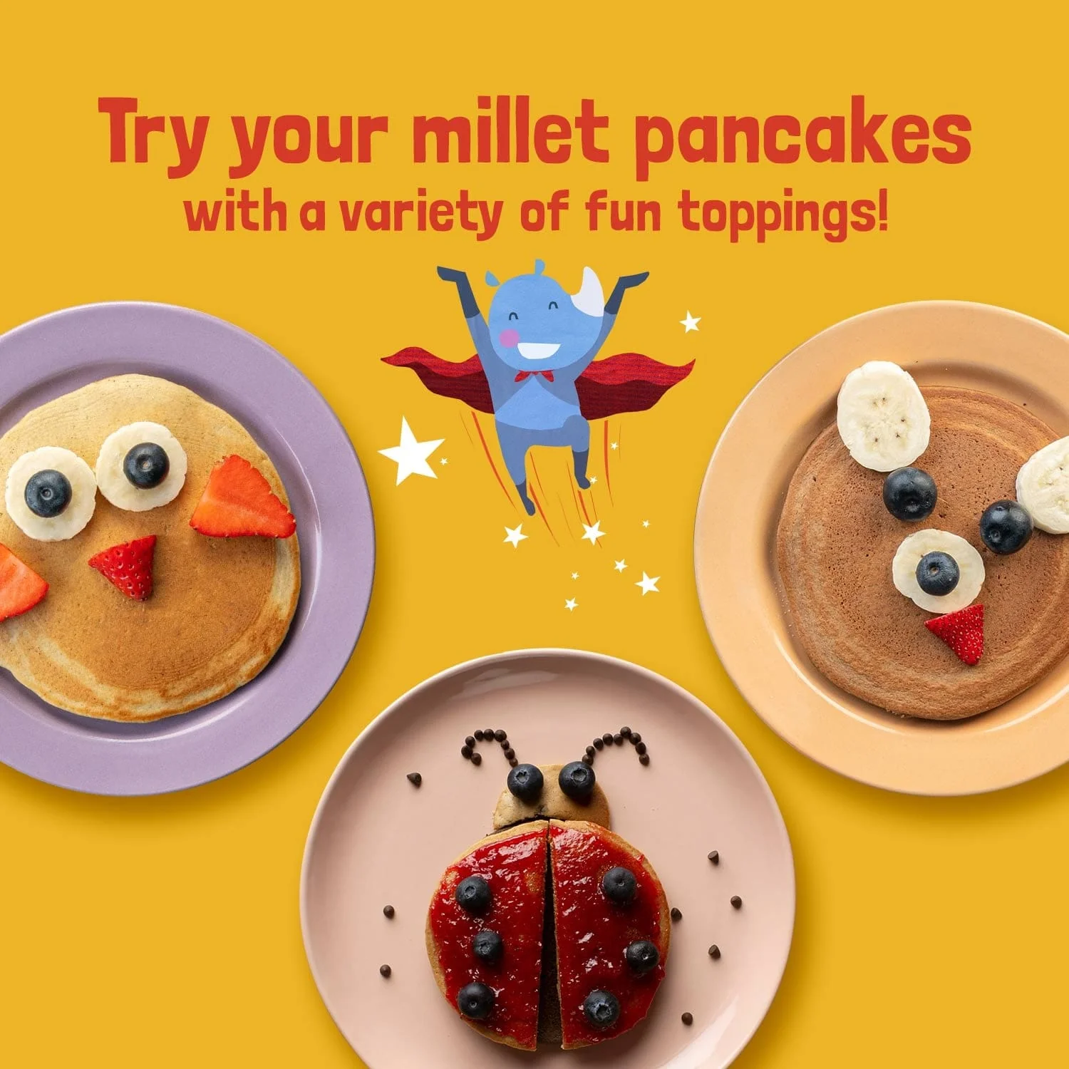 Banana Choco-Chip Millet Pancake Mix × 2 | No Maida - Image 6