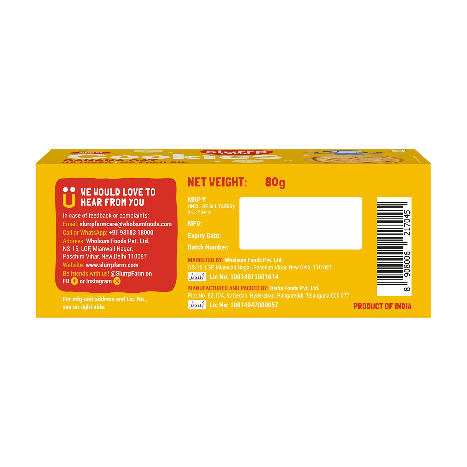 Choco Ragi and Banana Oat Cookies Combo Pack of 4 - Image 5