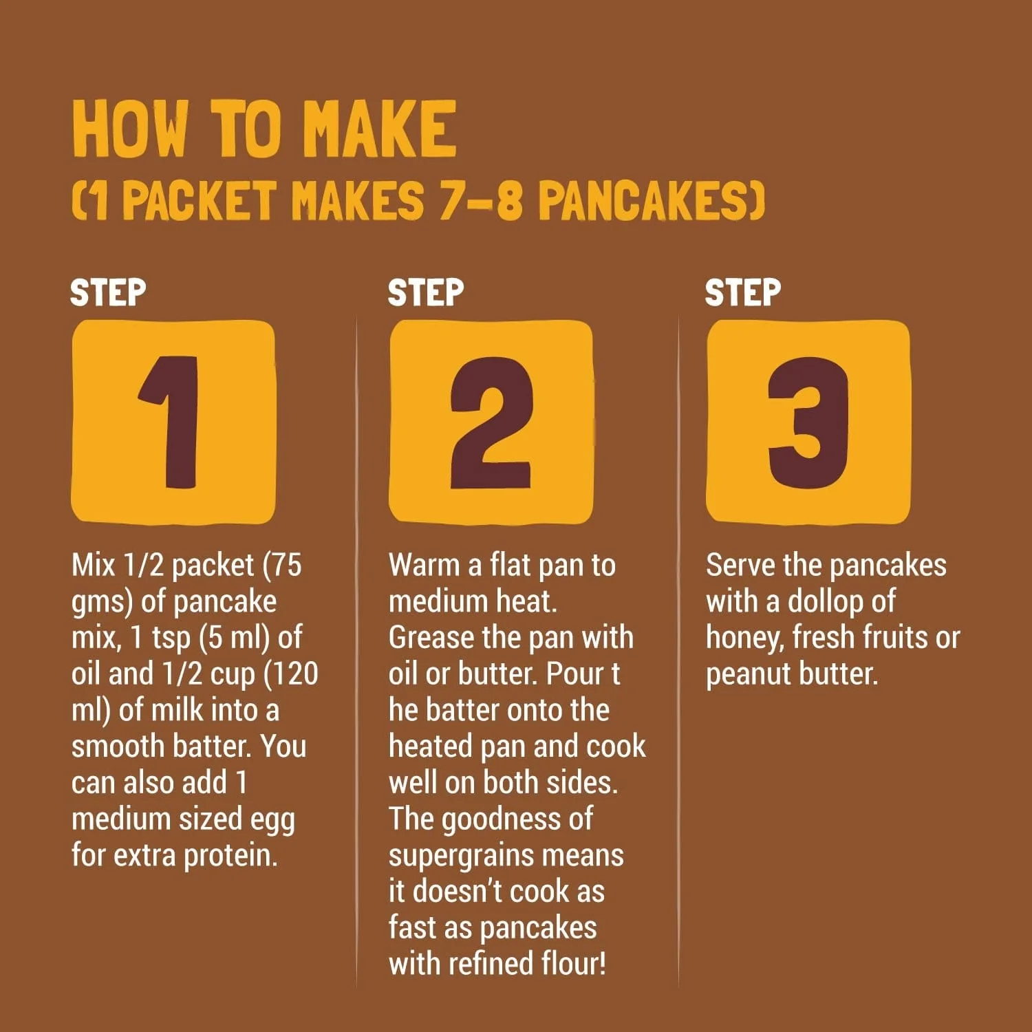 Chocolate Millet Pancake Mix | No Maida - Image 11