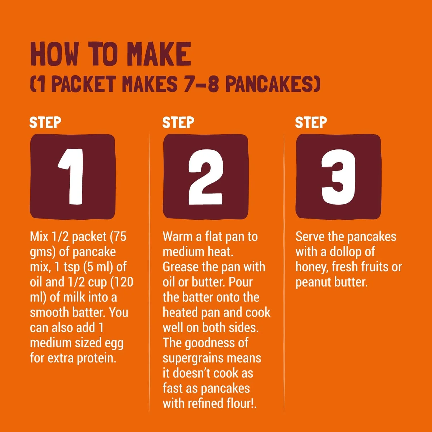Classic Millet Pancake Mix | No Maida - Image 3