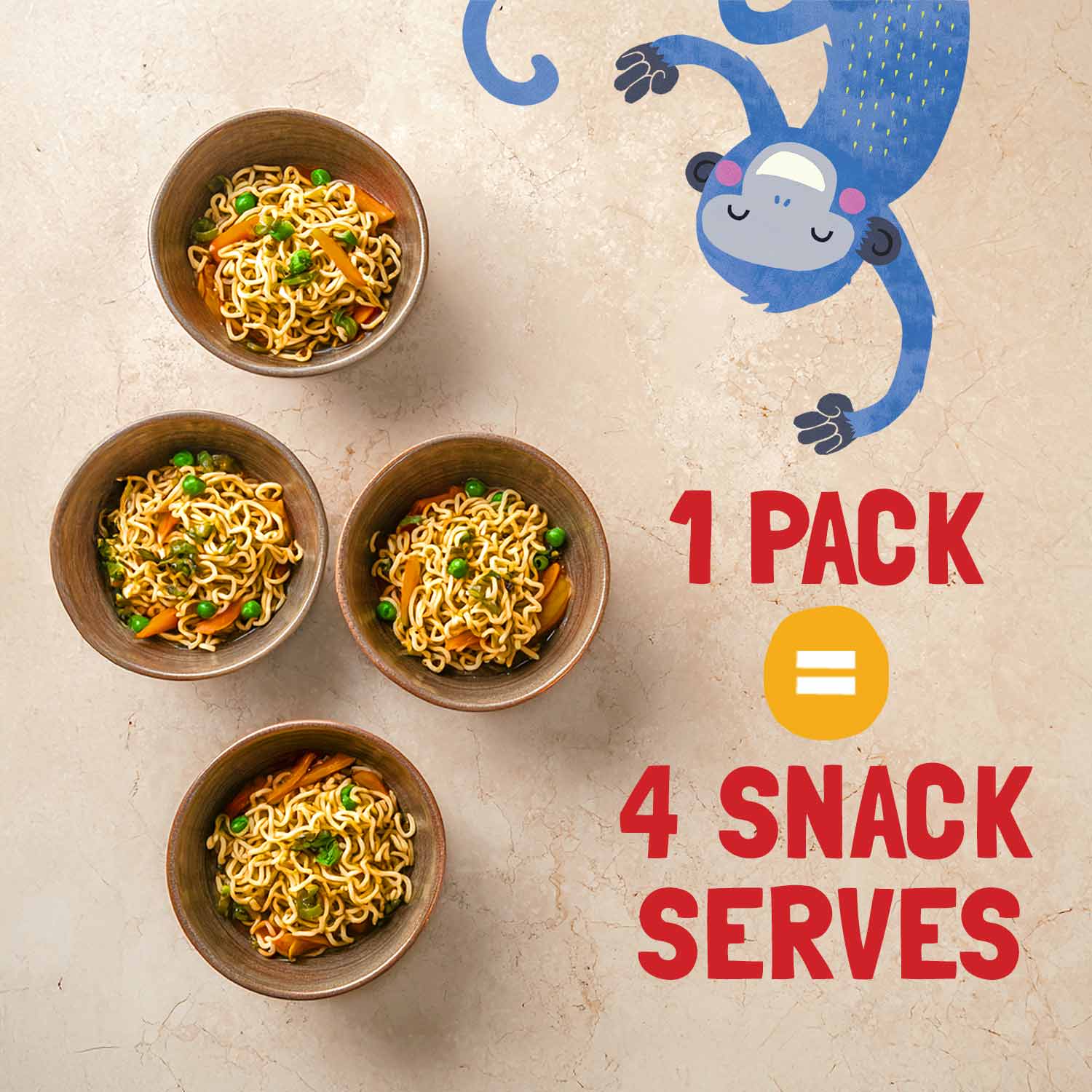 Instant Noodles Serves-4 (pack of 2) - Image 5
