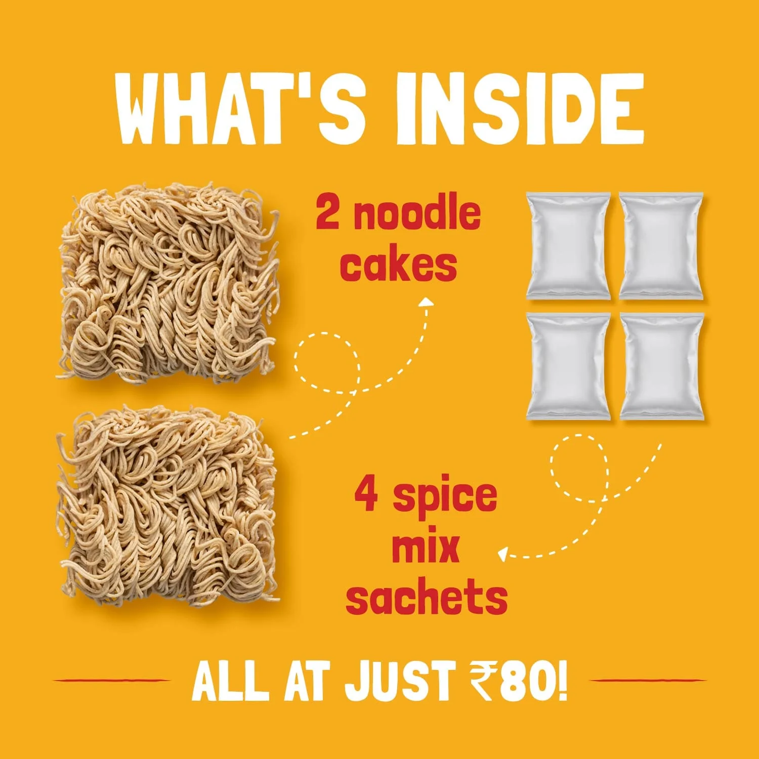 Instant Noodles Serves-4 (pack of 2) - Image 6