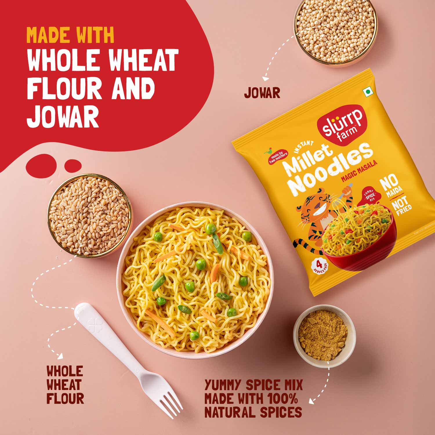 Instant Noodles Serves-4 (pack of 2) - Image 7