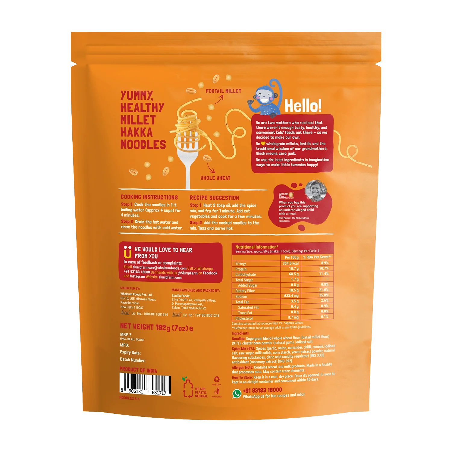 Millet Noodles - All Flavours x 3 - Image 11