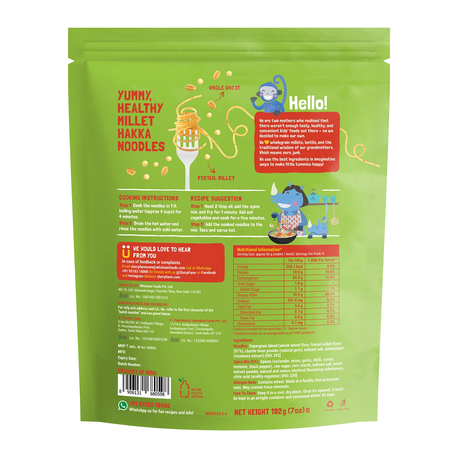 Millet Noodles - All Flavours x 3 - Image 9