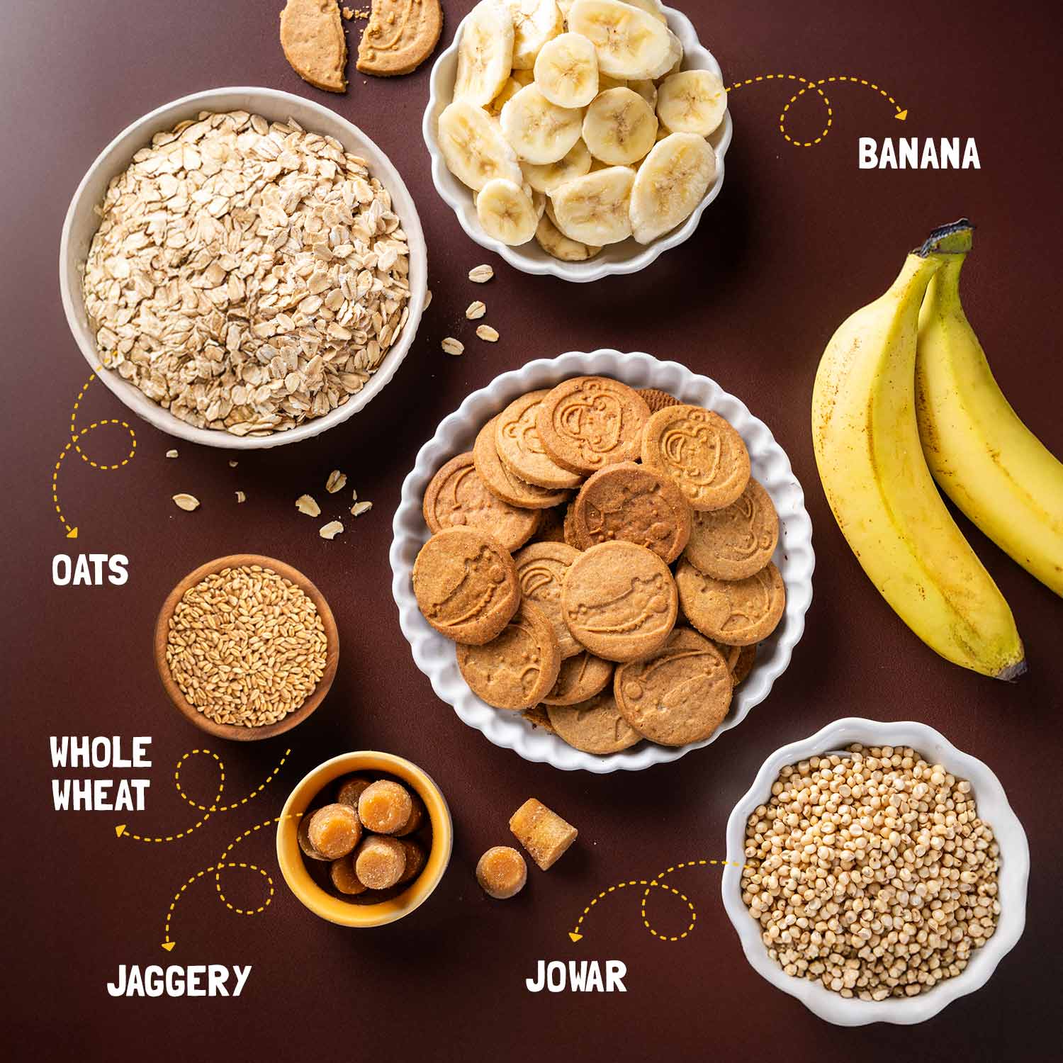 Banana Oat Cookies Combo Pack of 4 - Image 4