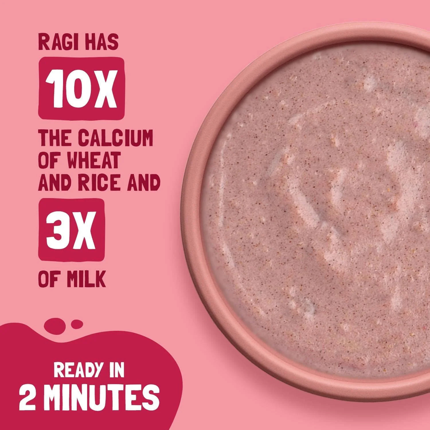 Strawberry, Ragi & Rice Cereal with Milk - Image 6