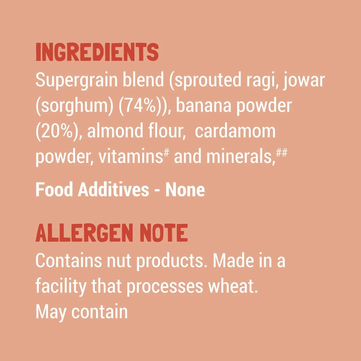 Ragi, Almond and Banana Cereal - Image 4