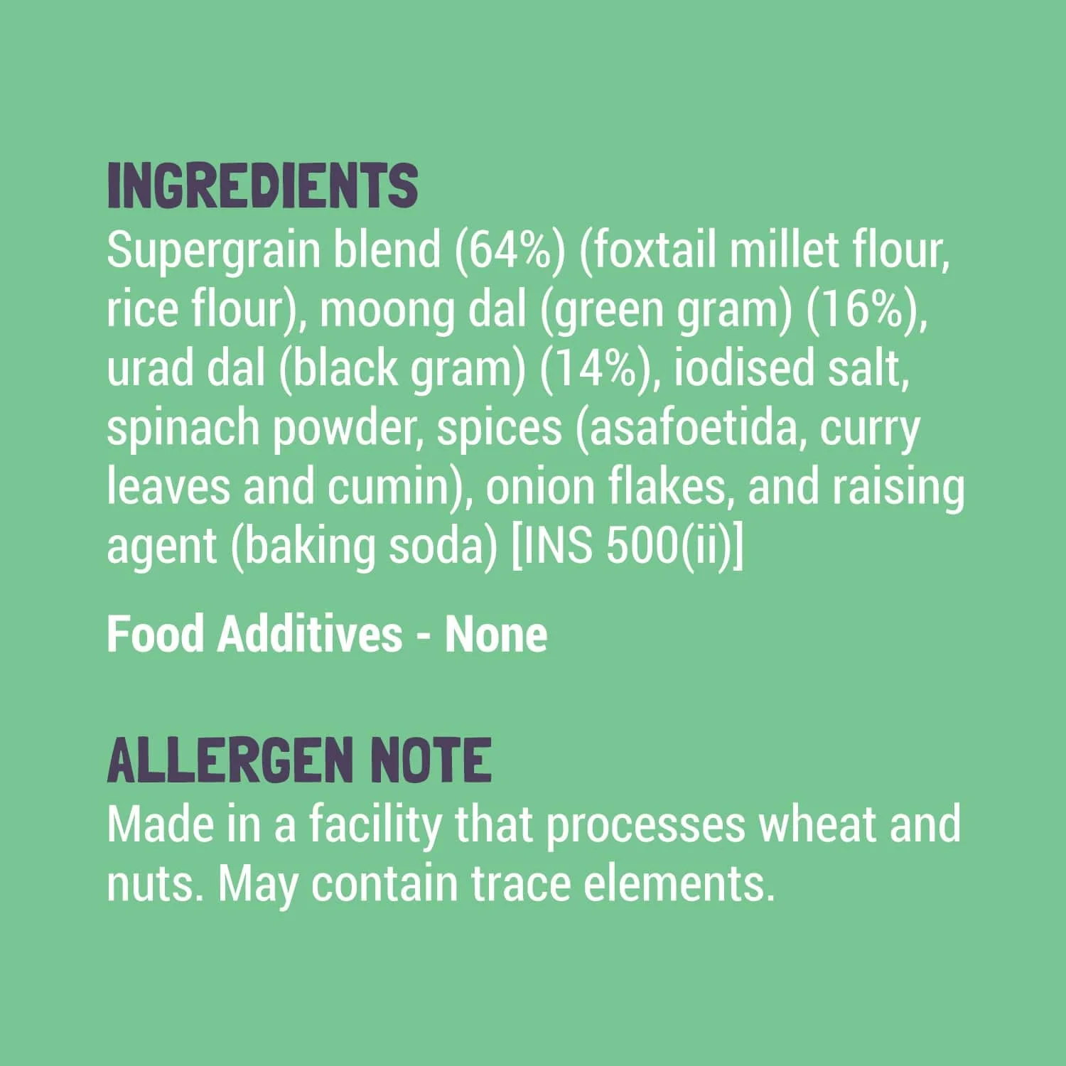 Spinach Multigrain Millet Dosa Mix - Image 3