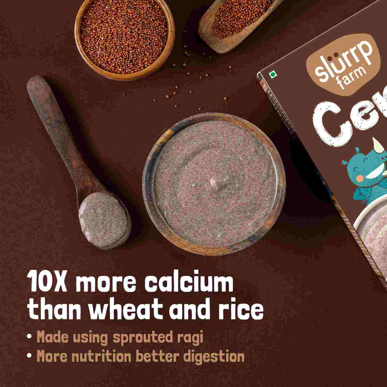 Sprouted Ragi Powder 250gm - Image 3