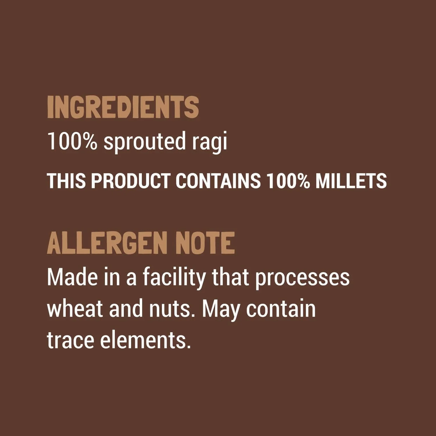 Sprouted Ragi Powder 250gm - Image 6