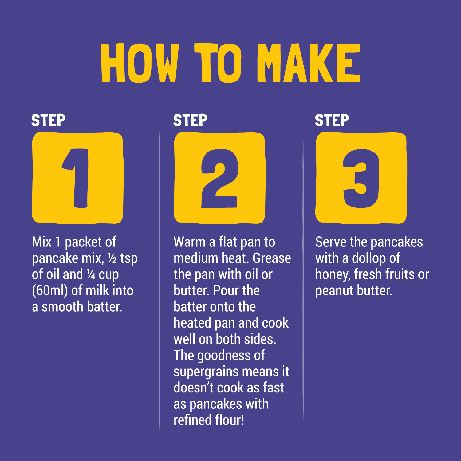 Trial Pack - Blueberry Millet Pancake Mix - Image 2