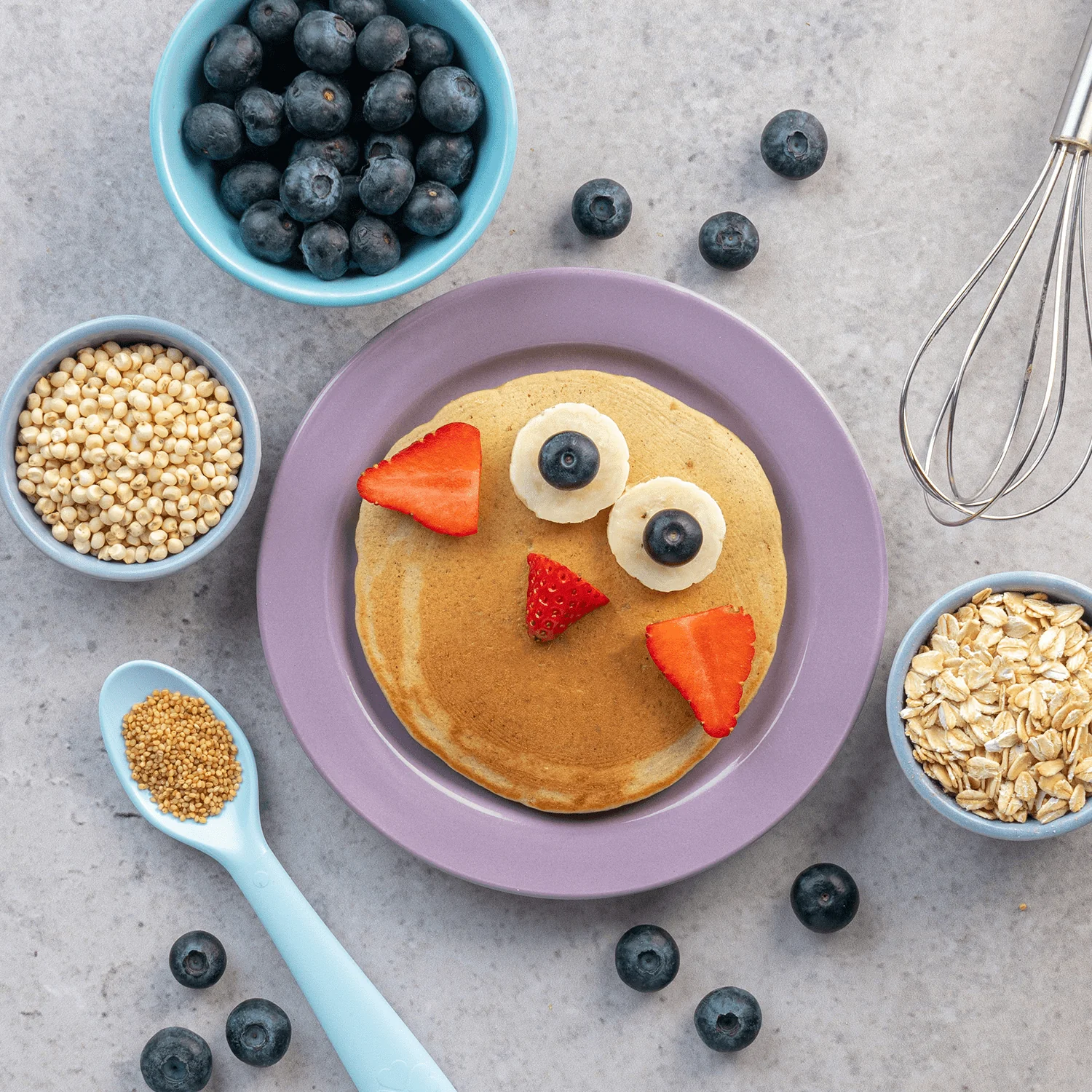 Trial Pack - Blueberry Millet Pancake Mix - Image 3