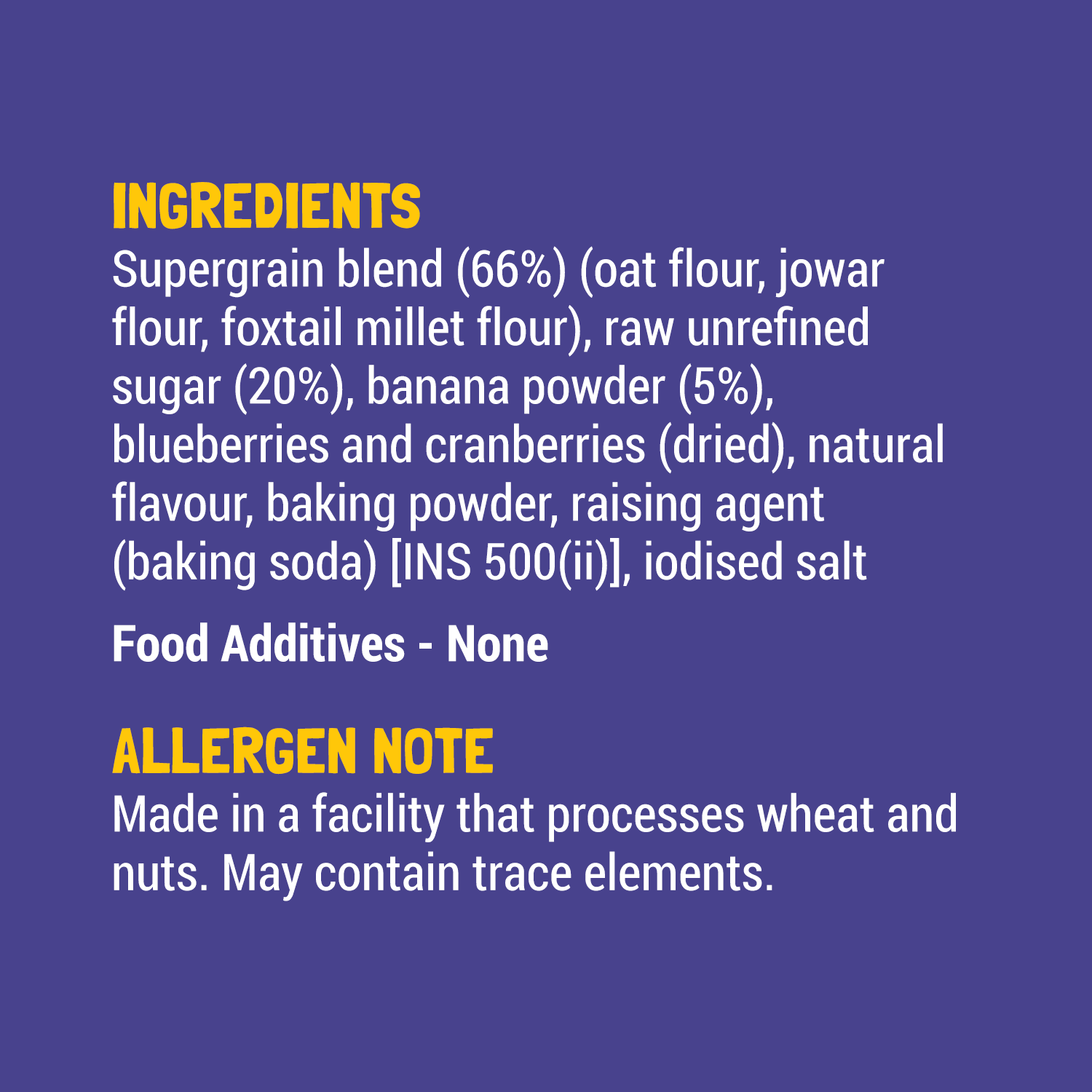 Trial Pack - Blueberry Millet Pancake Mix - Image 5