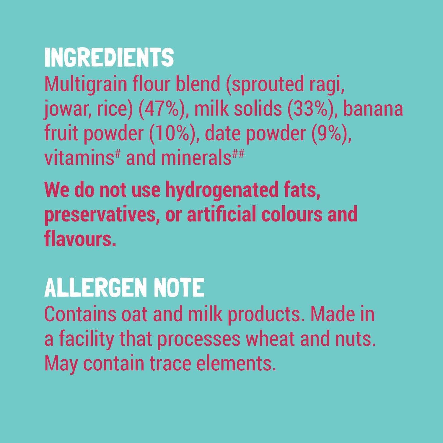 TRIAL PACK - Ragi & Rice Cereal: Banana (No Added Sugar), 50g Pack - Image 6